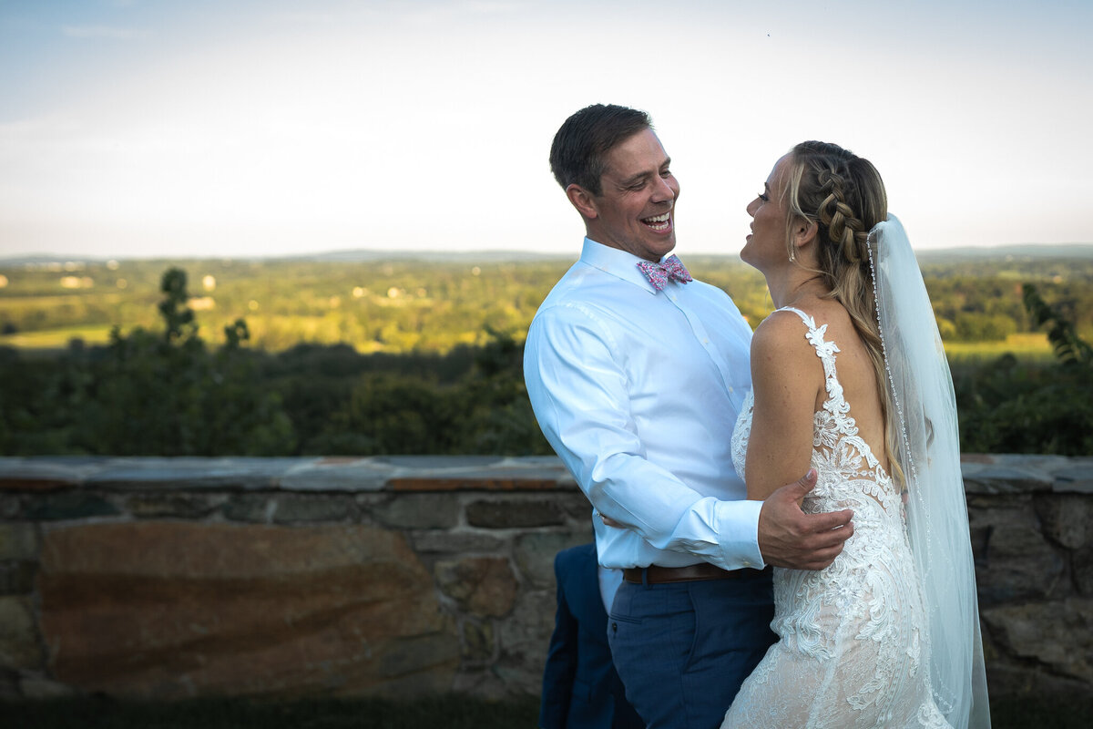 Northern Virginia wedding photographer - editorial couples portrait DMV