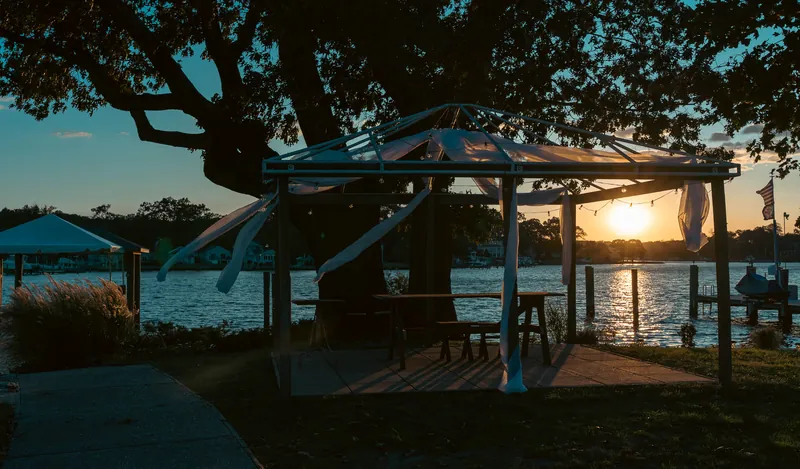The empty gazebo at last light — frame 214 of 214, Annapolis