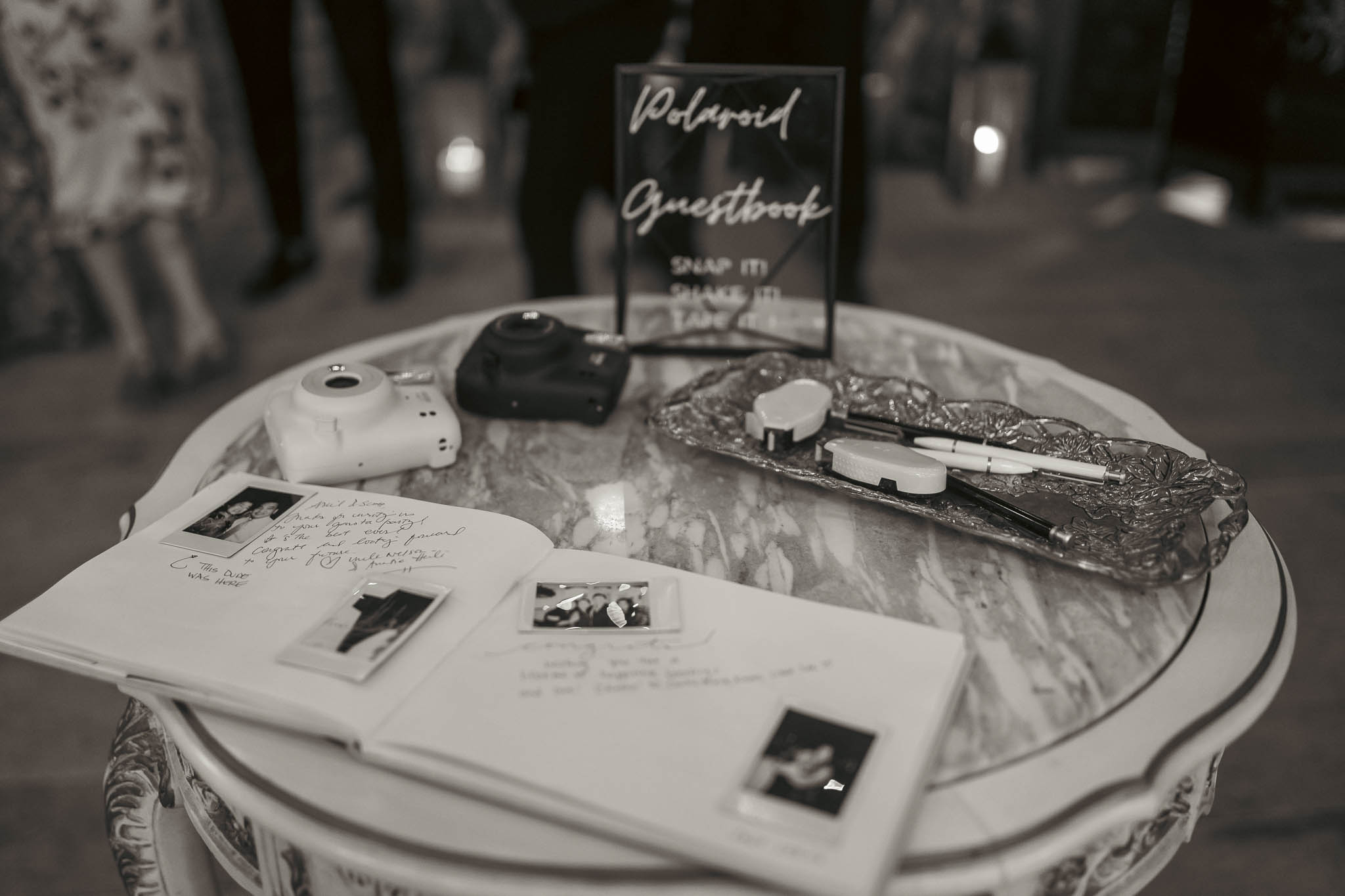 Final details at the close of the barn reception — Sylvanside Farm wedding in Purcellville, Virginia